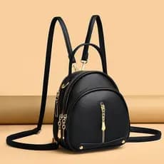 Mochila feminina Mini Mochila 2024 Novo Estilo Moda Moda Multiuso Mochila de um ombro Versão coreana Mochila de couro macio All-Match Mulher