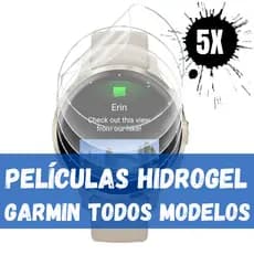 1 3 5 Películas Para SmartWatch De Hidrogel HD  Garmin Venu Fenix Vivo active Foreunrer 55 165 255 Approach