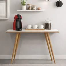 Aparador Cantinho do Café Multiuso Recepção Buffet Pés Palito Madeira Maciça Retrô Decorativo Cores Promoção