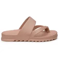 Sandália Papete Chinelo Feminina Birken Glow Brilho Dourado Prata Antiderrapante Conforto