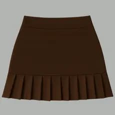 SHORT SAIA PLISSADO BASICA CINTURA ALTA ZERO TRANSPARENCIA