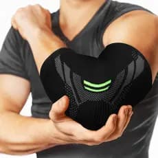 Cotoveleiras esportivas pressurizadas antiderrapantes mangas absorventes de suor Fitness corrida basquete protetor G
