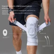 Joelheiras esportivas Basquete Futebol Ciclismo Badminton Tênis Caminhadas ao ar livre Alça Equipamento de proteção Joel