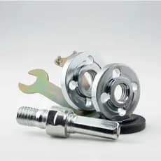 Haste Eixo Suporte Adaptador Universal Disco De Corte Com Chave de Aperto Desbaste Lixa para Furadeira Furo 16 20 22 Mm