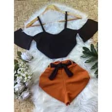 Conjunto Caramelo AR (lindo!) 34 a 40 PROMOÇÃO modinha