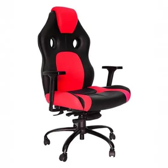 Cadeira Gamer Giratória Com Braço Linha Gamer Racing Azul
