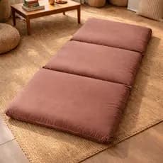 Futon Gigante Hipersoft Com Zíper Lavável Em Máquina Toque Aveludado Solteirão