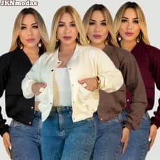 JAQUETA CASUAL, Feminina , CARGO, Moletom Com BOLSO Manga Caída Blogueira Inverno, moda casual  ,tendência 2026