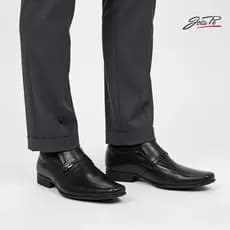 Sapato Social Masculino Jota Pe Clássico Elegante Calce Fácil Confortável Original 45022