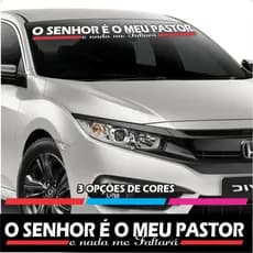 Adesivo para Carro o Senhor é o meu Pastor