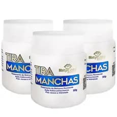Kit 3 Pomada Tira Manchas Natyflora Combate Melasma, Ação Hidratante, Anti Envelhecimento - 50g cada