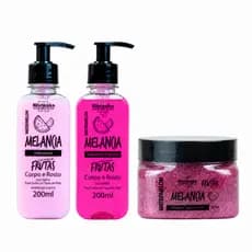 Kit Corpo E Rosto Melancia Rhenuks 200ml + Esfoliante 300g