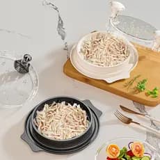 Desfiador De Frango Manual Processador De Alimentos Picador De Carne Triturador Multifuncional