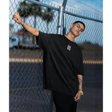 CAMISETA STREETWEAR CHINESA MODA ATUAL MINIMALISTA 100% ALGODÃO