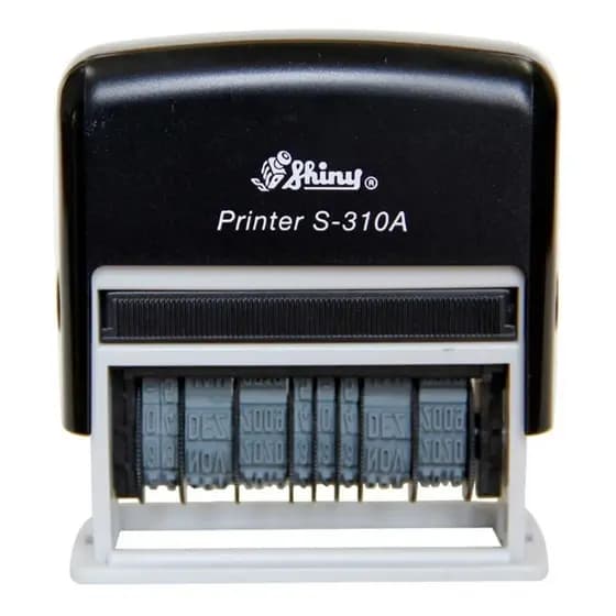 Carimbos Automáticos Shiny S-310a - S120/dd Datador Val/fab
