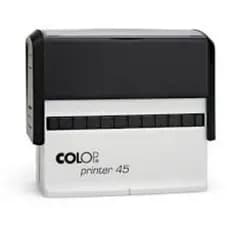 Carimbo Colop P45 Preto 25 X 82 Mm
