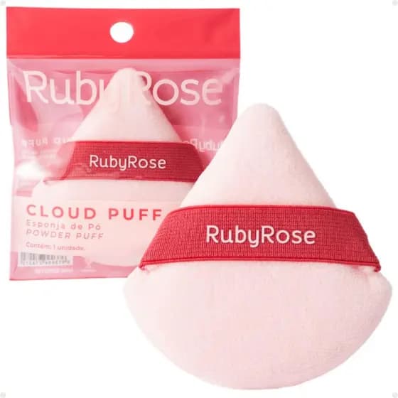 Esponja Para Maquiagem Ruby Rose Cloud Puff Hb-a7004