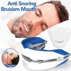 Protetor Bucal Anti-Ronco Bocal Ajustável Dispositivos De Dormir Rolha De Bruxismo Melhora O Sono (Com Estampas De Amass