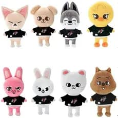 KPOP Street Crianças Skzoo Pelúcia 20cm Brinquedo De Desenho Animado muneca Presente Para