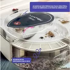 Armadilha Elétrica Pega Moscas /Mosquitos com Eixo Giratório Luatek MWD-361