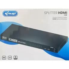 Splitter Divisor Hdmi 1 Entrada × 8 Saídas 1080p Full Hd 3d