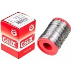 Solda Estanho 0.5mm C/ Fluxo 63x37 (snxpb) 250g - Cobix