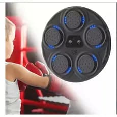 Máquina De Boxe Eletrônica Music Boxing Wall Sem Luvas