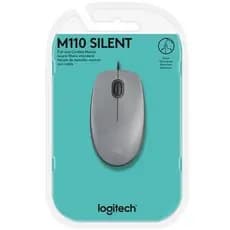 MOUSE USB M110 SILENT CINZA - LOGITECH