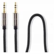 CABO AUDIO COM NYLON 3,5MM M/M 1,8M WI285 - MULTILASER