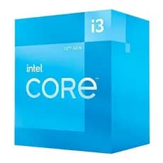 PROCESSADOR CORE I3-12100, 4CORE, 8THREADS, 3.3GHZ 4.3GHZ, CACHE 12MB, LGA1700, BX8071512100 - INTEL