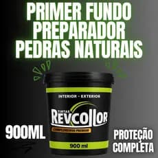 Fundo Preparador Primer Pedras Naturais 900ml Para Piso Parede Proteção Aderência Impermeabilização