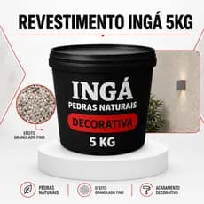 Revestimento Pedras Naturais 5kg Decorativa Textura Pedra Papel de Parede Premium Impermeável