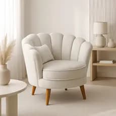 Poltrona Isis Decorativa Luxo Veludo/Corino Sala Salão Recepção -HS encantus