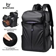 Mochila Grande Masculina Feminina Reforçada Impermeável Alta Qualidade Vários Compartimentos