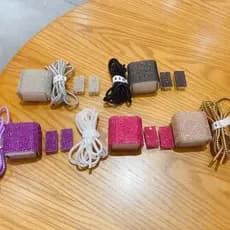 Protetor de Carregador e Cabo com Strass – Luxo