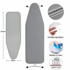 Forro Capa para Tabua de Passar Roupas com Espuma 1,40x50