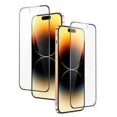 kit Película de Cerâmica  9H inquebrável para iPhone - Ultra resistente Anti-impacto Sem privacidade