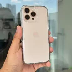 Capa Case Transparente Acrílico Rígido Anti Amarelamento Premium Para iPhone 16 Pro, 16 Pro Max, 17 Pro, 17 Pro Max