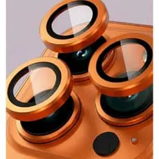 Película de Câmera iPhone Fosca Sem Brilho - Vidro 3D Anti Risco Proteção de Lente do iPhone 15 Ao 17 Pro Max