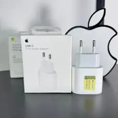 ( ORIGINAL ) Fonte Turbo Original iPhone / iPad / Watch - 20W USB-C Carregamento Rápido e Seguro