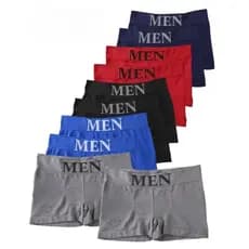 Kit 10 Cueca Masculina de Microfibra-Cores Variadas