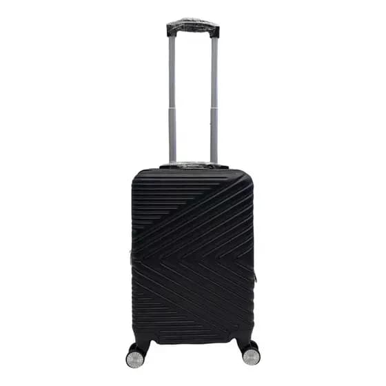 Mala De Bordo Compacta 10 Kg Deslocamento Suave Rodas Duplas, Zíper com Extensor, Fibra Grossa