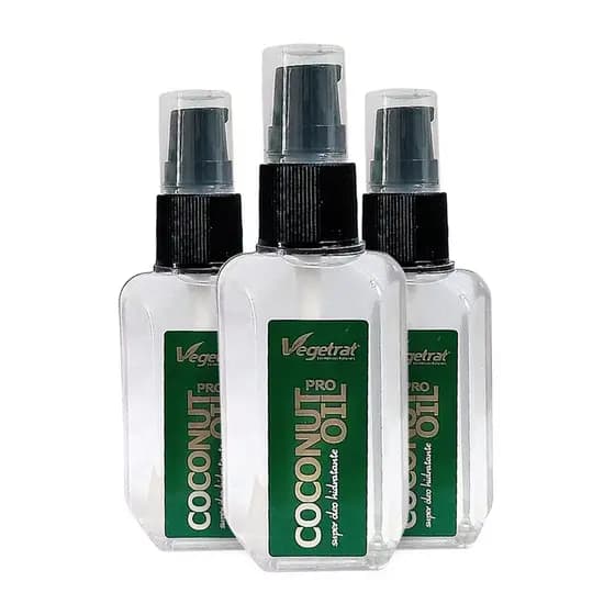 Vegetrat 3 Óleo de Coco Reparador Capilar Pontas Duplas