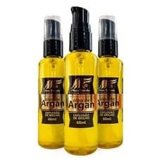 Kit Triplo: 3 Óleo  Argan Reparador de Pontas Minas Fórmula