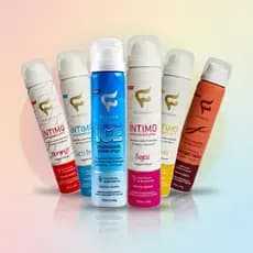 Desodorante Íntimo Feminino Spray Jato Seco PH Neutro Frescor Prolongado
