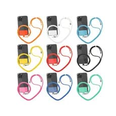 Kit 10  Cordão Para Celular  Universal Alça De Pescoço E Pulso chaveiro