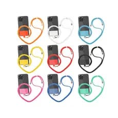 Kit com 10 Cordão Para Celular  Universal Alça De Pescoço E Pulso