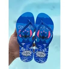 Chinelo Sandália Feminino Stitch Primavera Verão Leve Macio Promocao