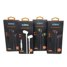 Fone De Ouvido Com fio Sem Ruído X-Bass Lelong LE-0201 Intra-Auricular Com Microfone