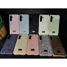 Capa Aveludada Strass/Pedrinhas Luxo Para Samsung S20FE/S21FE/S23/S23FE/S23 ULTRA/S24/S24FE/S24 ULTRA/S24 PLUS